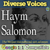 Haym Salomon Web Quest Activity | Diverse Voices Project |