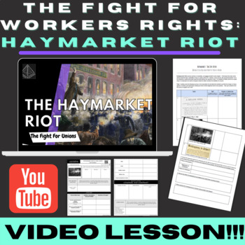 Preview of Haymarket Square Riot & The Labor Movement: VIDEO & LESSON | Industrial Workers