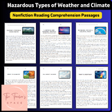 Hazardous Types of Weather and Climate Nonfiction Reading 