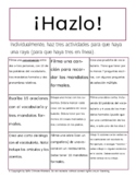 Hazlo activities - Formal Commands, Relative Pronouns, and