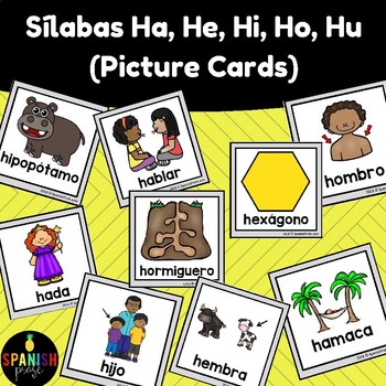 Silabas Ha He Hi Ho Hu Worksheets Teaching Resources Tpt