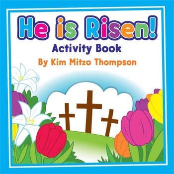 Preview of He Is Risen Activity Book for Easter