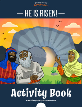 Preview of He is Risen! Activity Book