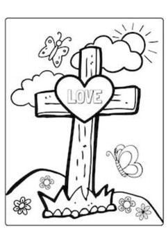He is Risen! Easter coloring pages for Catholic Kid's Activities PDF A4