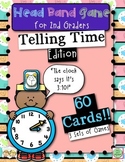Head Band Telling Time Games for 2nd Graders