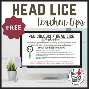 Preview of Head Lice - Teacher Tips