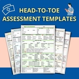 Head-to-Toe Assessment Template/Checklist for Nursing Stud