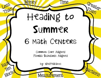 Preview of Heading to Summer Math Centers