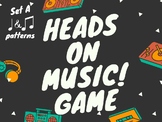 Heads On Music! Game - Set A (Quarter Note and Eighth Note
