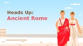Heads Up- Ancient Rome