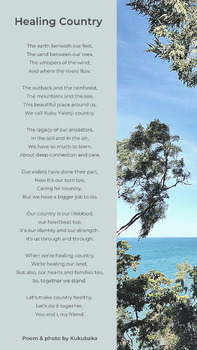 Preview of Healing Country Poem by Kukubaka