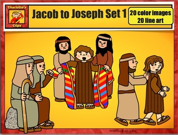 Jacob to Joseph: Bible Series Set 1 by Charlotte's Clips by Charlotte's ...