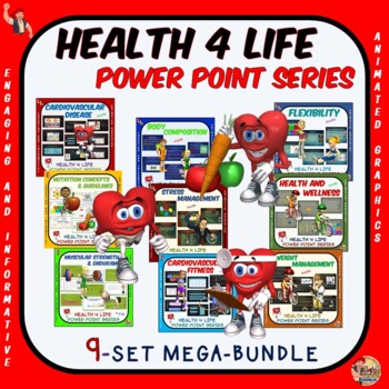 Preview of Health 4 Life Power Point Series- 9 Set Mega Bundle