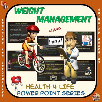 Preview of Health 4 Life Power Point Series: Weight Management