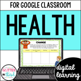 Health Activities for Google Classroom Digital