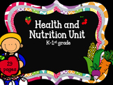 Health And Nutrition: Interactive Science Notebook K-1st Grade