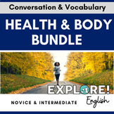 Health & Body Parts EDITABLE English / ELL Vocab & Convers