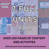 Health Bundle - 7 Full Units - Online Interactive Journals