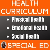 Health Bundle for Special Education High School PRINT AND DIGITAL