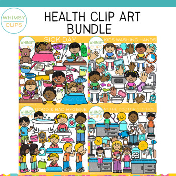 Preview of Kids Health Clip Art Bundle