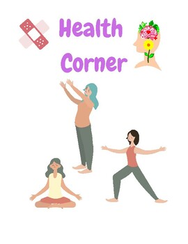 Preview of Health Corner (Digital, Printable)