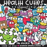 Health Cuties Clipart MEGA Set {coronavirus clipart}