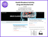 Preview of Health Digital Breakout: Drug Classifications Interactive Activity