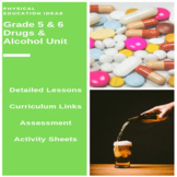 Health - Drugs & Alcohol Unit, Lessons, Assessment & more