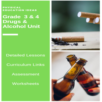 Preview of Health - Drugs and Alcohol Unit, Lessons, Assessments & much more