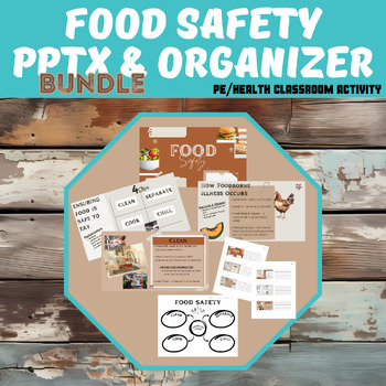 Preview of Health Education/Family Consumer Science: FOOD SAFETY PowerPoint/Notes BUNDLE