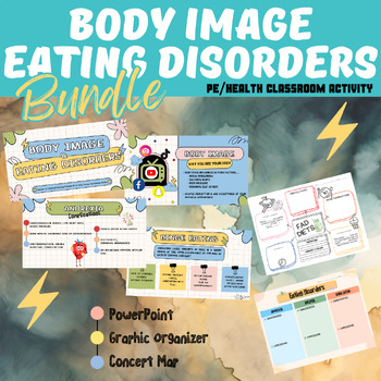 Preview of Healthy Eating and Nutrition: BODY IMAGE & EATING DISORDERS BUNDLE