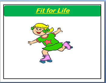 Preview of Health - "Fit For Life"- fun activity