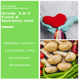 Health - Food & Nutrition Unit, Lessons, Assessment and more