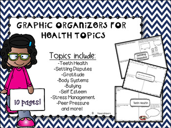 Preview of Health - Graphic Organizers