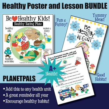 Healthy Eating Pack Laminated Topic sorting game / posters 