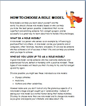 role model assignment