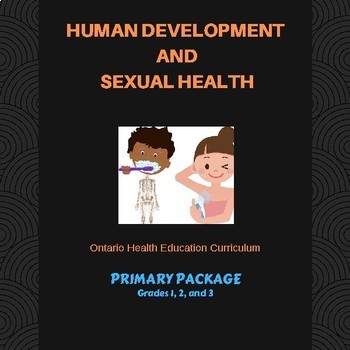 Preview of Health - Human Development and Sexual Health - Primary Bundle