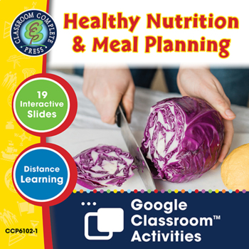 Preview of Health & Hygiene: Healthy Nutrition & Meal Planning - Google Slides (SPED)