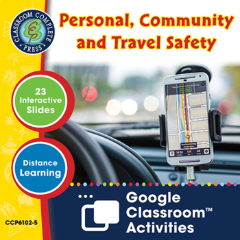 Preview of Health & Hygiene: Personal, Community & Travel Safety - Google Slides (SPED)