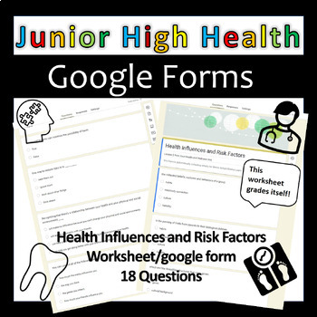 Preview of Health Influences & Risk Factors wks/ Google Form