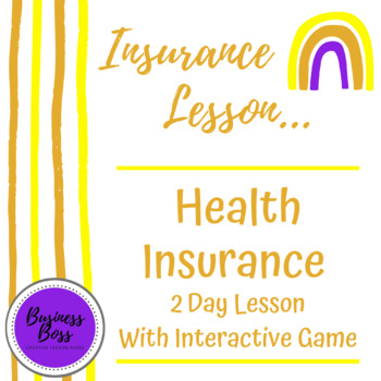 Preview of Health Insurance Basics Lesson
