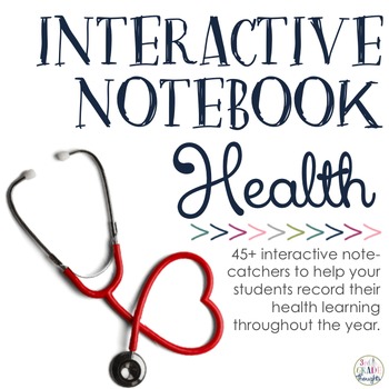 Preview of Interactive Health Notebook