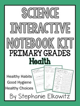 Preview of Health Interactive Notebook Foldables (K-2)