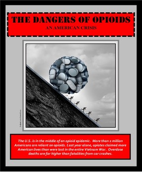 Preview of Health - Life Skills - OPIOIDS - DRUGS - OPIOID CRISIS - Opiates - drug abuse