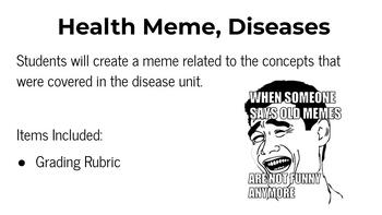 Preview of Health Meme, Diseases