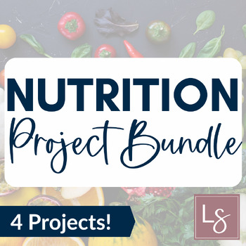 Preview of Health and Food Nutrition Project Bundle
