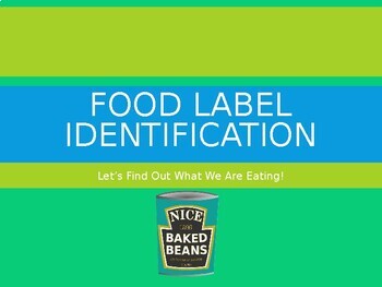 Preview of Health - Nutrition- Food Labels