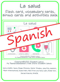 Health Pack of fun activities -La salud - SPANISH (A2/B1)