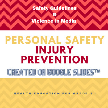 Preview of Health - Personal Safety and Injury Prevention - Primary 3 on Google Slides™