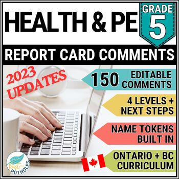 physical education report card comments primary